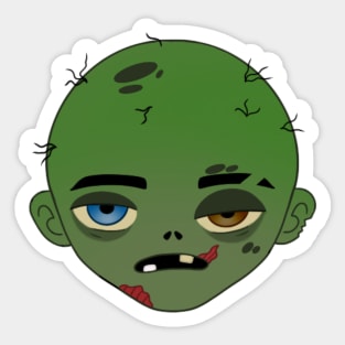 Chibi Zombie Sticker